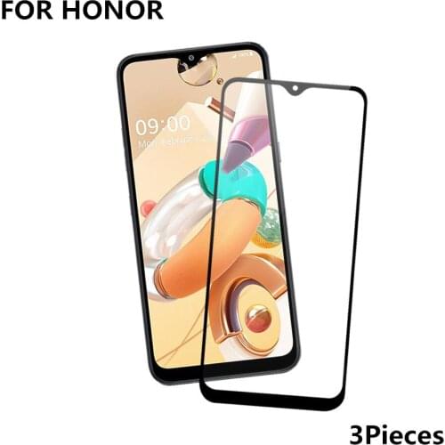 FOR Honour full screen covered tempered glass for honour 20 20s 20pro 30 30lite v30 8x 9x 9a 4tpro 9XPRO 3pieces