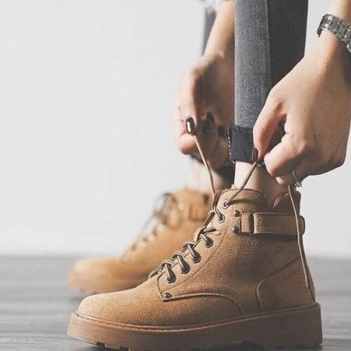 Socofy Women Boots Retro Printed Metal Buckle Genuine Leather Zipper Ankle Boots Ladies Shoes Women Botines Mujer 2020 Winter