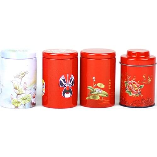 Xin Jia Yi Packaging Tin Mini Box Round Metal Can For Tea Candy Sugar Coffee Sundries Snacks Containers Storage Case