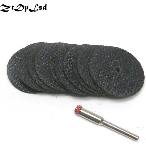 ZtDpLsd 10Pcs 32/38MM Metal Cutting Disc Dremel Grinder Rotary Tool Circular Saw Blade Wheel Cutting Sanding Disc Grinding Wheel