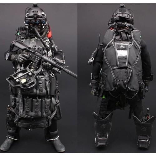 1/6 US NAVY Seal Halo UDT Jumper Suit Action Figures Paratroopers Frog 12 Inches Soldie Full Set Model In Stock