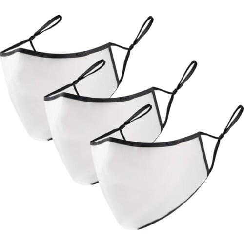 3PCS Adult Unisex Transparent Mask Lip Language Scrub Three-Anti-dust Face Mask Dimensional Breathable Masque Mascarillas J60