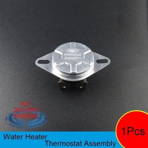 KSD302X 20A 250V 92 Centigrade 4 Pin Temperature Controlled Thermostat Assembly Thermostat New