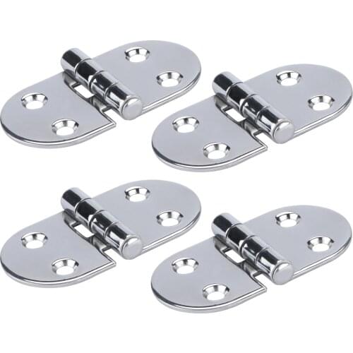 Marine hardware 4X Stainless Steel Butterfly Hinges 3" X 1.5" Marine Boat/ Door/Cabinet/Table