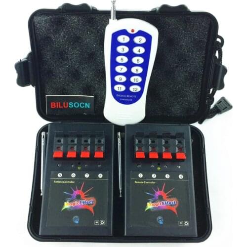 8 Cues wireless fireworks firing system+remote Controll