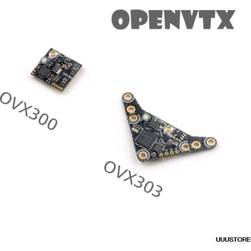 HappyModel OVX300 OVX303 5.8G 40CH 300mW Adjustable OpenVTX Video Micro Transmitter for RC FPV Tinywhoop Nano Micro Long Range