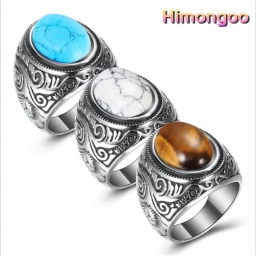Himongoo Silver Rings For Men