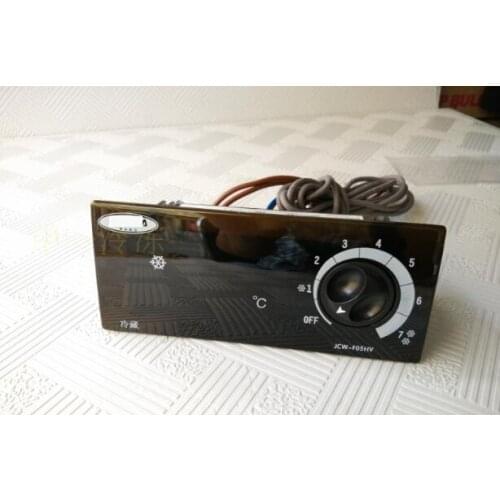 Controlador de temperatura JCW-F05HV perilla electrónica controlador de temperatura para refrigerador de vitrina