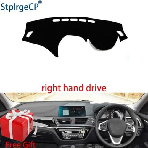 Car Dashboard Cover Mat for BMW 1 series F20 F21 2012-2019 Right Hand Drive Dashmat Pad Dash Mat Covers Dashboard Accessories