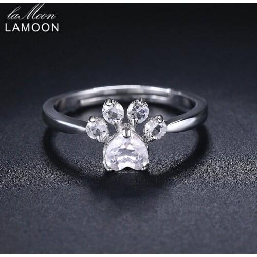 LAMOON Women's Gold Rings
