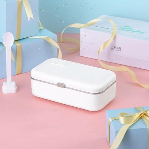 220V Electric Lunch Box Rice Cooker Food Warmer Portable Water Free Constant Temperature Heating Lunch Box Preservation Cooker