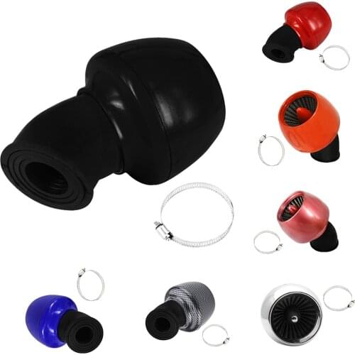 1 piece High Flow Filter Pod Washable Reusable for Suzuki Bobber Chopper 24-48mm Metal Rubber Plastic Air Cleaner Intake Filter