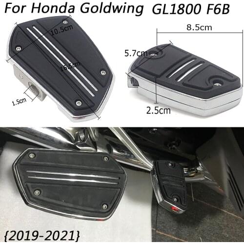 Motorcycle Accessories Driver Pedals For Honda Goldwing Tour DCT Airbag 1800 F6B GL1800 2018 2019 2020 2021