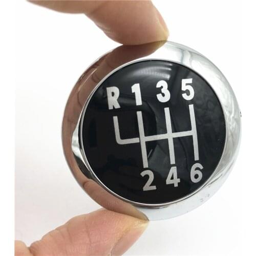 For Volkswagen VW Passat B6 2005-2011 Car Styling Manual Accessories Gear Shift Knob Emblem Cap Cover Lever Stick Pen Handle