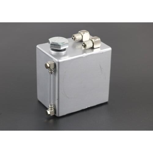 110ML Mini Fuel Tank with Oil Quantity Display For Hydraulic Excavator Gasoline Methanol Engine DIY RC Boat Car Parts