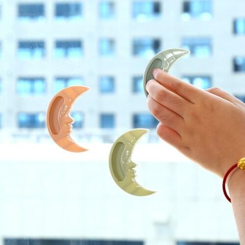 2pcs/set Moon Style aste the open sliding door handles for interior doors glass window cabinet window cabinet drawer wardrobe