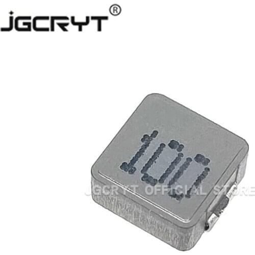 50Unids/lote 0630 series screen printing 100 10UH integrated high current and small volume patch power inductor 7*7*3MM