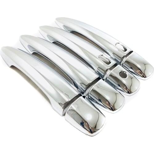 For 2020 Nissan Sentra Car Door Handle Cover Side Door Handle Protector Outer Door Handle Sticker ABS Car Styling Accessories