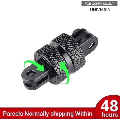 Aluminum 360 Degree Rotation Camera Mount Tripod Adapter for GoPro Hero 9 8 7 6 5 4 Yi Eken Sjcam Go Pro Action Camera Accessory