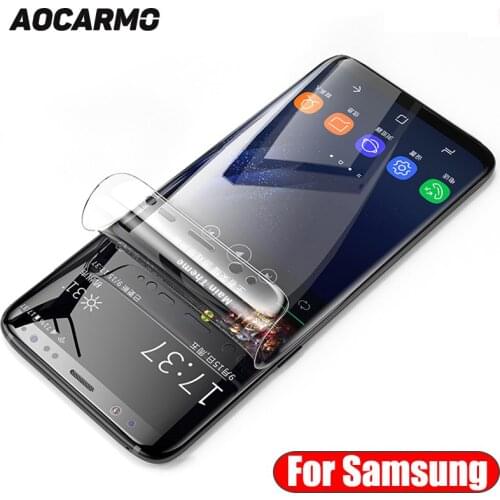 AOCARMO Screen Protectors For Samsung Galaxy S6 Edge Plus