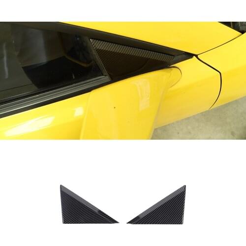 Car A-pillar Triangle Decoration Cover Trim for Chevrolet Camaro 2010 2011 2012 2013 2014 2015 Car Exterior Accessories Styling