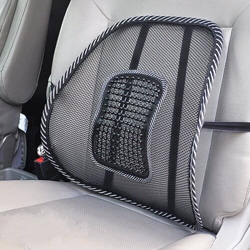 Car Seat Office Chair Massage Back Lumbar Support Cushion Mesh Relief Lumbar Brace Car Truck Office Home Back Lumbar Cushion
