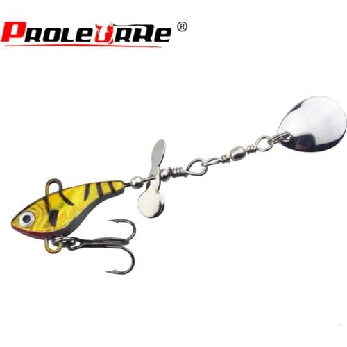 Proleurre Spinner Bait Sequin Spoon Metal wobbler 8.5cm 11.5g Artificial Carp Pesca Fishing Lures With Treble Hook Catfish