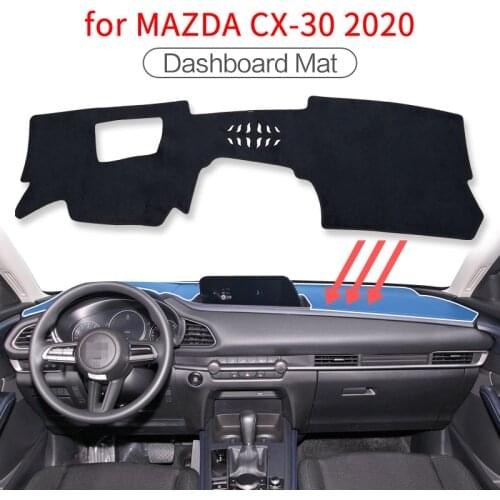 Smabee Dash Mat Dashmat for Mazda CX-30 CX30 2019 2020 CX 30 Sun Shade Pad Car Dashboard Cover Mat Accessories Trunk mat