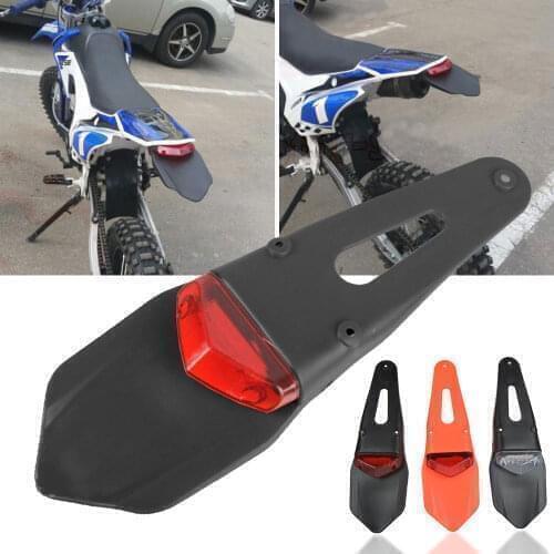 For Sherco SE-F SEF-R SE-R 250 300 450 250I 300I 450I Husqvarna 701 Enduro Supermot Dirt Bike Fender LED Stop Rear Tail Light