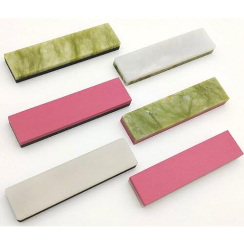 Double-sided Whetstone bars Sharpening leather Polish belt knife sharpening polishing paste Polish belt