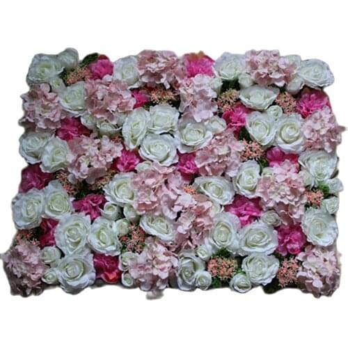 10pcs/lot Artificial silk rose flower wall wedding backdrop decoration flower runner wedding flower stage decoration TONGFENG