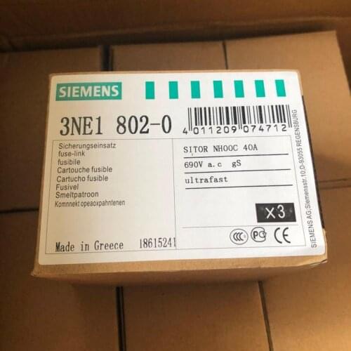 Novo original 3NE1802-0