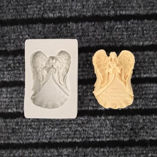 New Angel Chocolate Silicone Mould Cake decoration fondant tool Sugarcraft