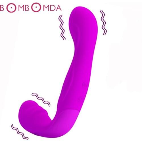 Sex Double Heads Anal G spot Vibrators for Lesbian Vaginal Stimulate Anal Plug Vibration Masturbators Adult Sex Toys for Woman