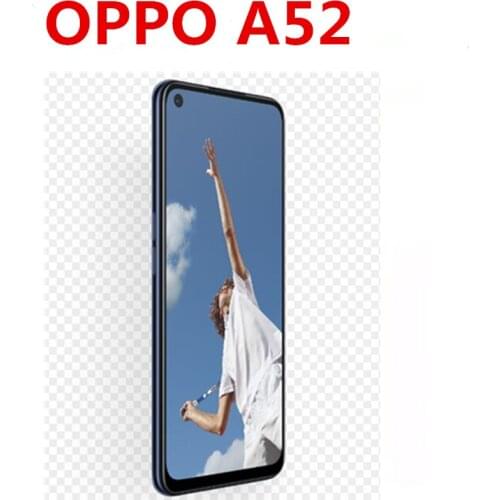 Stock Oppo A52 4G LTE Smart Phone 6.5" IPS 2400X1080 8GB RAM 128GB ROM 5 Cameras Fingerprint Snapdragon 660 Android 10.0 Phone