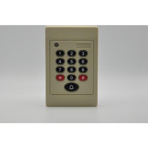 ST-D02 STAR product durable ABS+Epoxy keyboard type DC 12V Weigand26/34 interface 125KHz EM ID security reader