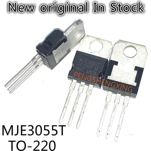 10PCS/LOT MJE3055T MJE3055 3055T NPN power transistor TO-220 New original spot hot sale