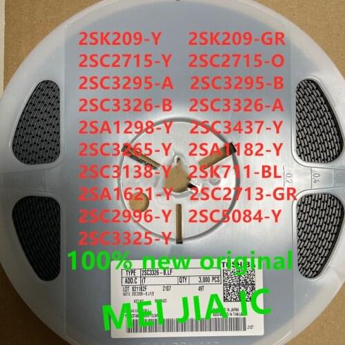 100PCS 2SK209 2SC2715 2SC3295 2SC3326 2SA1298 2SC3437 2SC3265 2SA1182 2SC3138 2SK711 2SC2713 2SA1621 2SC2996 2SC5084 2SC3325