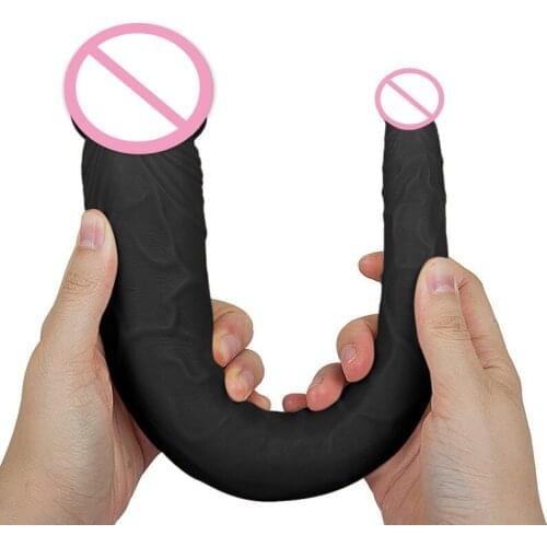 14Inch Huge Double Sided Dildo Lesbian Gay Long Dildo Anal Plug Sex Toys For Women Big Penis Dildo Realistic Sex Intimate Goods