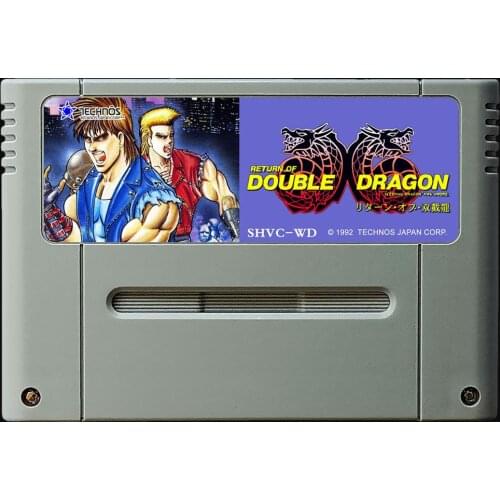 16Bit Games ** Return of Double Dragon ( Japan NTSC Version!! )
