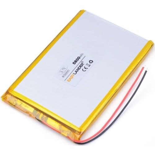 3.7V 5800mAh 856990 Polymer lithium ion / Li-ion battery for POWER BANK,tablet pc,pipo,GPS,cell phone
