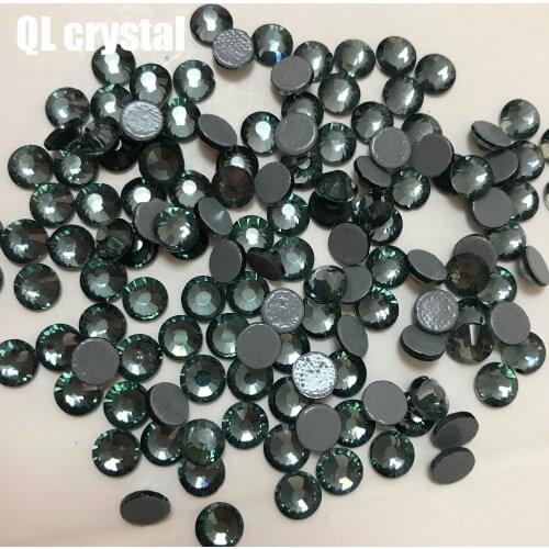 Glitter Flatback Glass Crystal DMC Hotfix rhinestone For Gymnastics dancing wedding Clothes Shoes 3D Nail Decoration