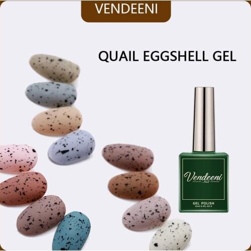 Vendeeni 15 ml Gel Nail Polish Eggshell Gel With Any Color Base Varnish Soak Off UV LED Gel Nail Art Manicure Varnish