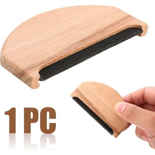 Cashmere Comb Wooden Clean Trimmer Lint Remover Comb Cashmere Pilling Remover Sweater Manual Lint Remover Shaver Comb Care
