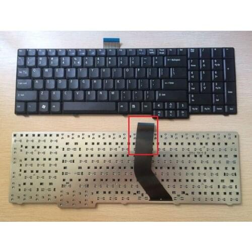 SSEA New US English Laptop Keyboard for Acer Aspire 7230 7530 7530G 7730 7730G laptop