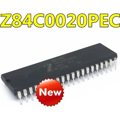 New 20PCS Z84C0020PEC Z84C0020 84C0020 DIP40