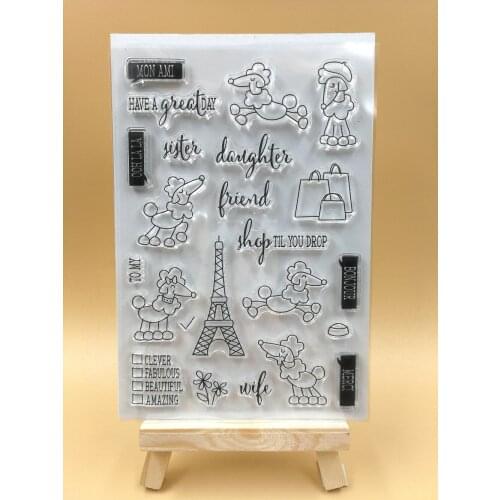 Sheep Transparent Clear Silicone Stamp/seal for DIY Scrapbooking/ Album Decorative Clear Stamp Sheets