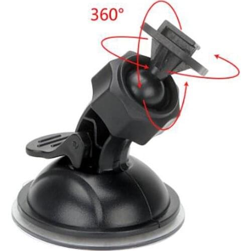 Universal Holder 360 Degree Rotating Car Driving Recorder Bracket Car DVR Holder Sport DV Camera Mount for Xiaomi YI GoPro