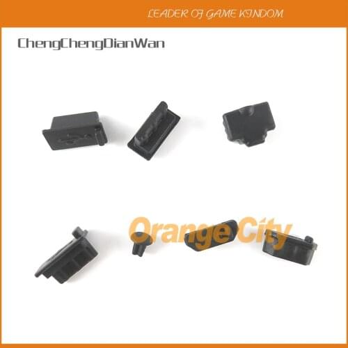 20sets Silicone DIY Dust Proof Pack Kits Prevention Protect Cover Case Mesh Jack Stopper for Xbox One X ONEX XBOXONE S Console