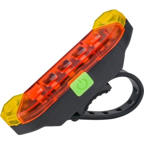 Bike Taillight Waterproof Riding Rear light LED USB Bicycle Taillights Portable Rechargeable Riding Night Light Bicycle Light